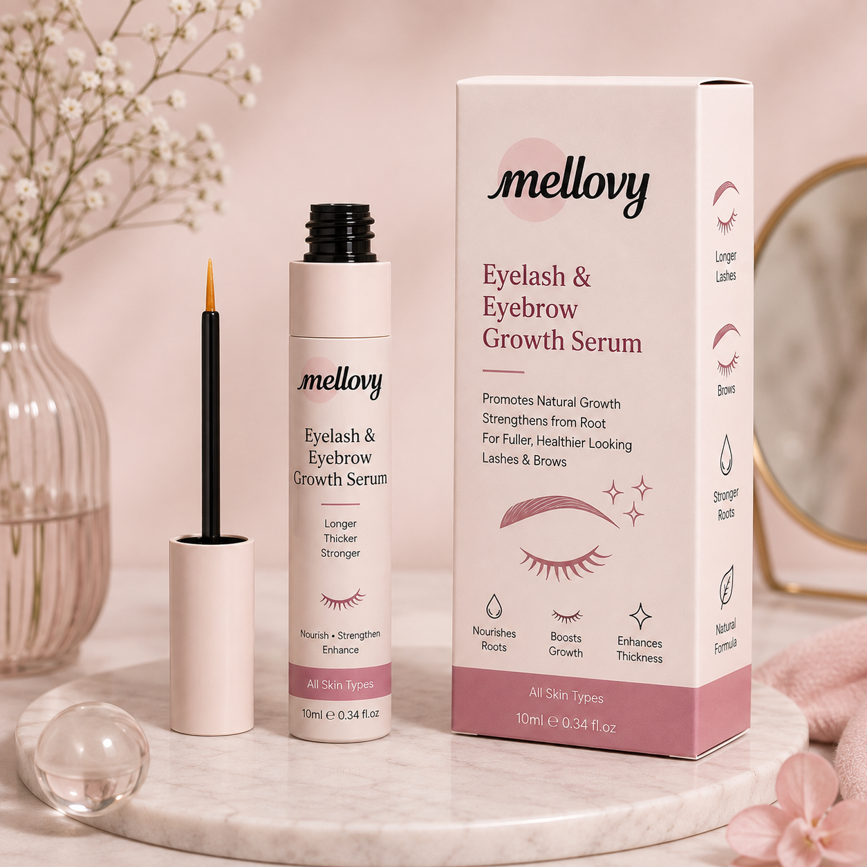 Eyelash & Eyebrow Growth Serum 10ml