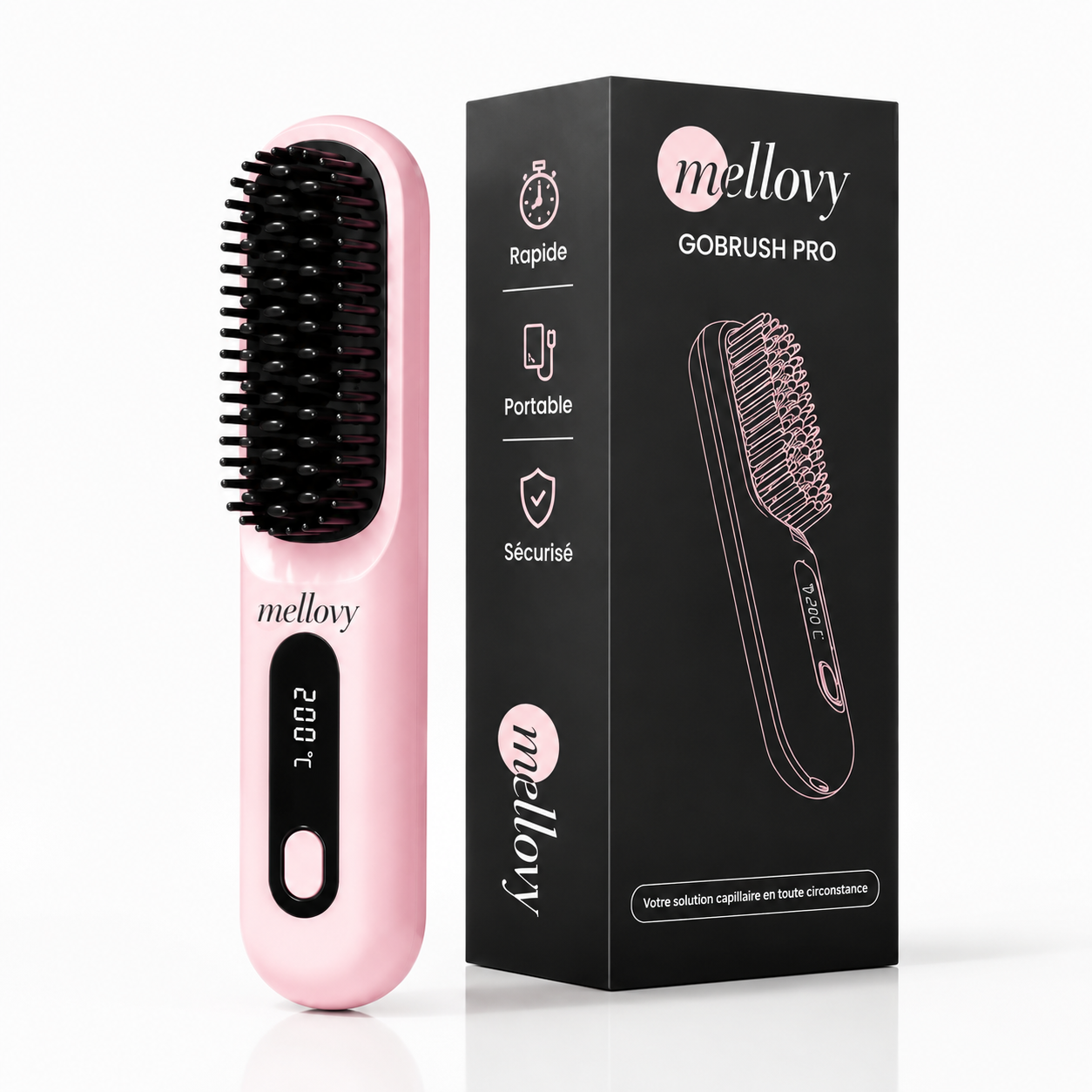 Mellovy Brush for Short Hair