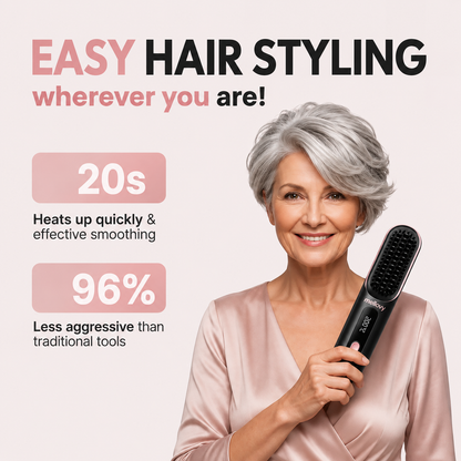 Mellovy Max – Portable Straightening Brush