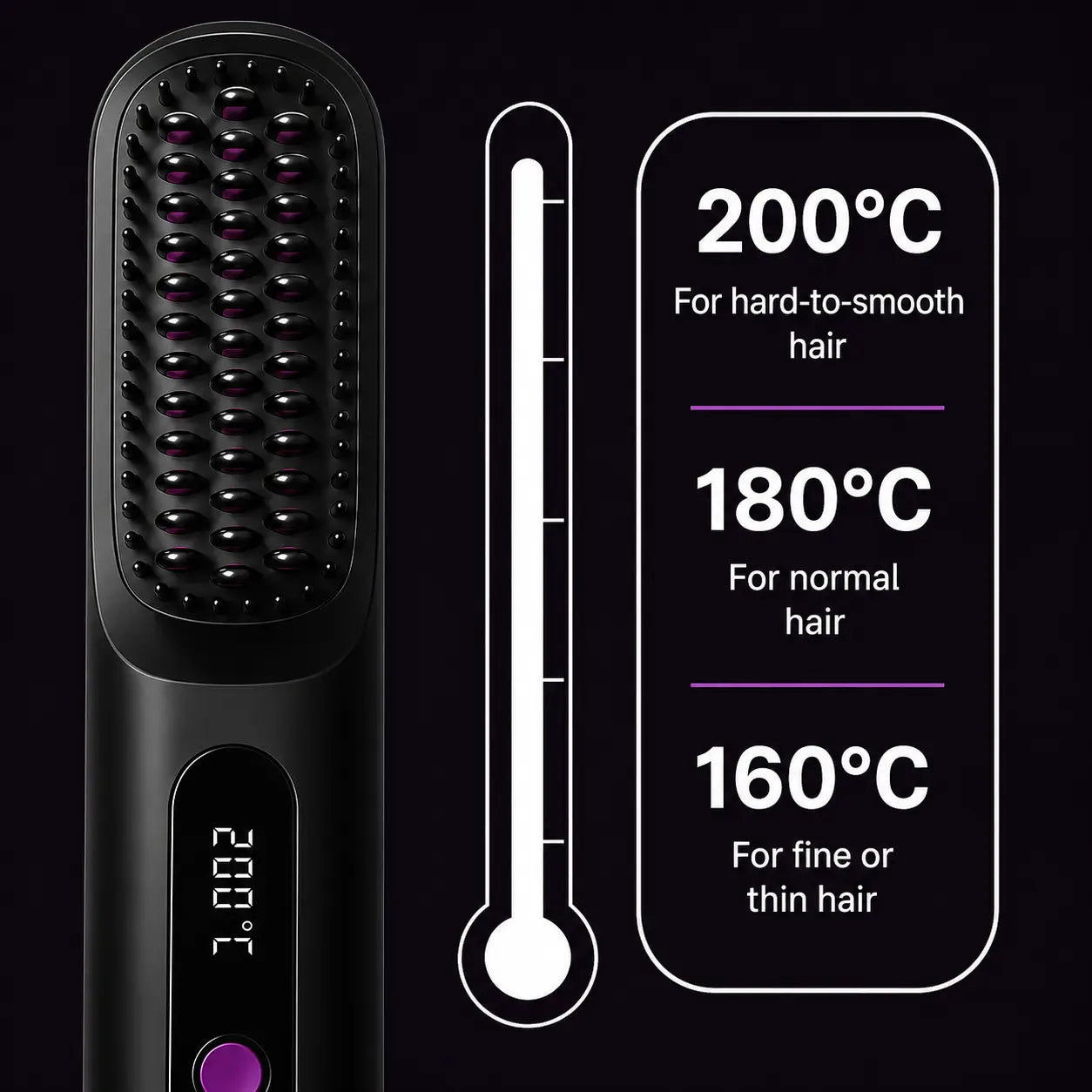 Mellovy Brush for Short Hair